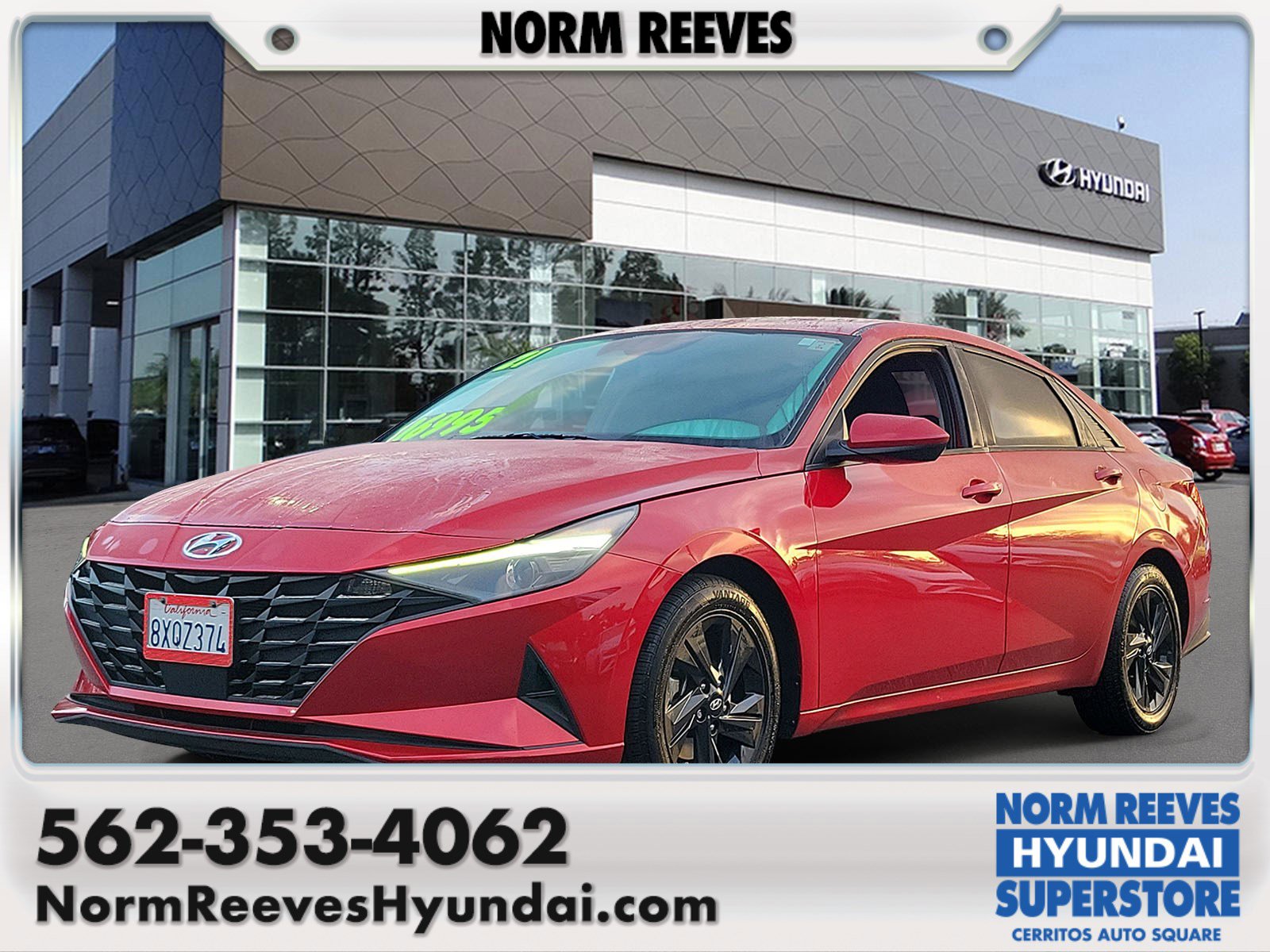 Certified 2021 Hyundai Elantra SEL w/ Convenience Package