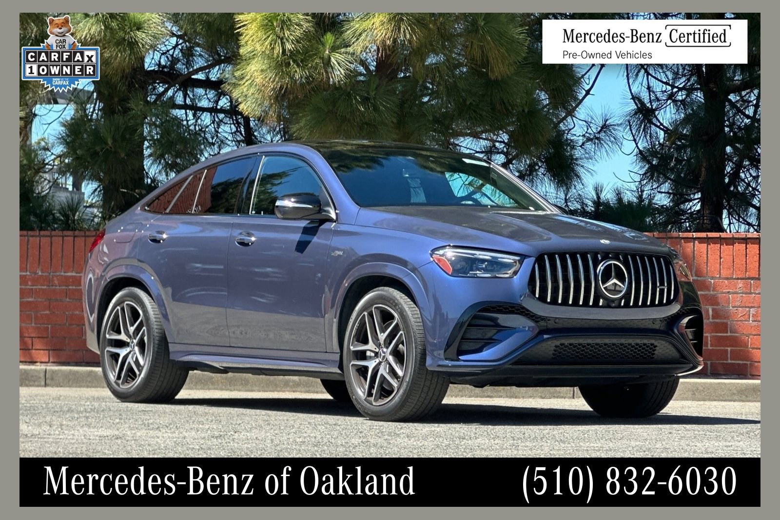 Certified 2024 Mercedes-Benz GLE 53 AMG 4MATIC Coupe image 1