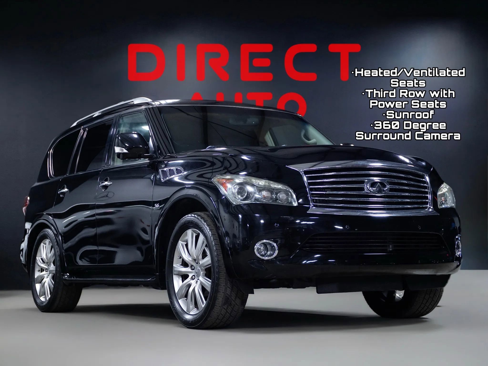 Used 2014 INFINITI QX80 Sport Utility 4D w/ Theater Package