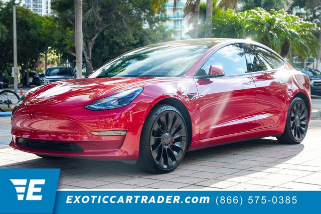 Used 2022 Tesla Model 3 Performance image 1