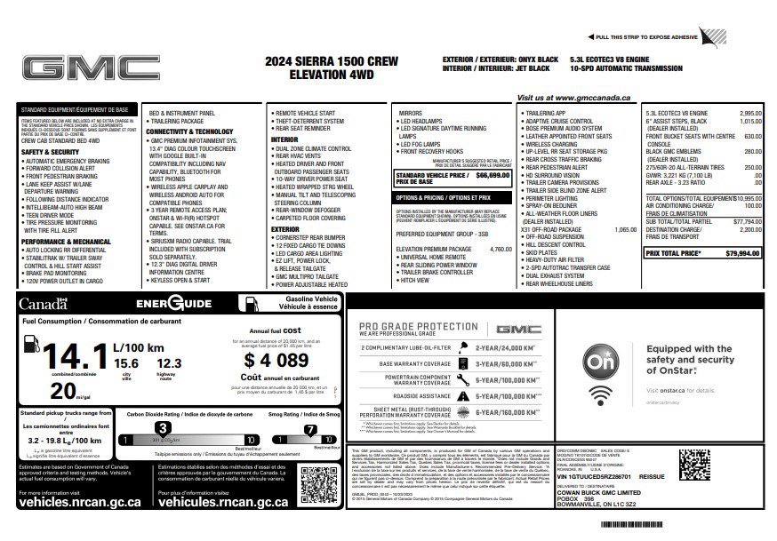 Certified 2024 GMC Sierra 1500 Elevation w/ Elevation Premium Package AWD/4WD image 35