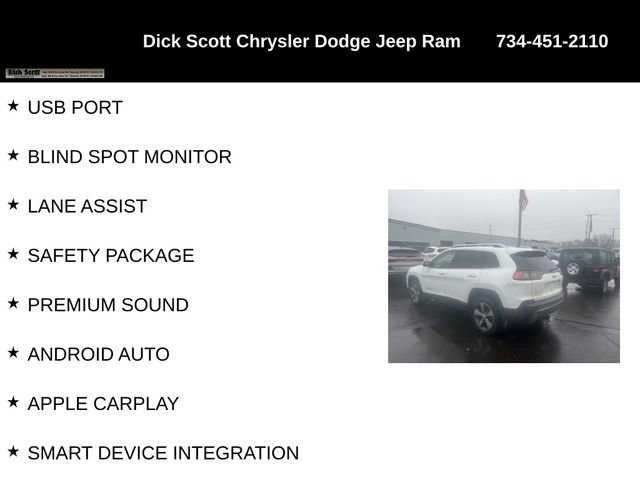Used 2020 Jeep Cherokee Limited AWD/4WD image 16