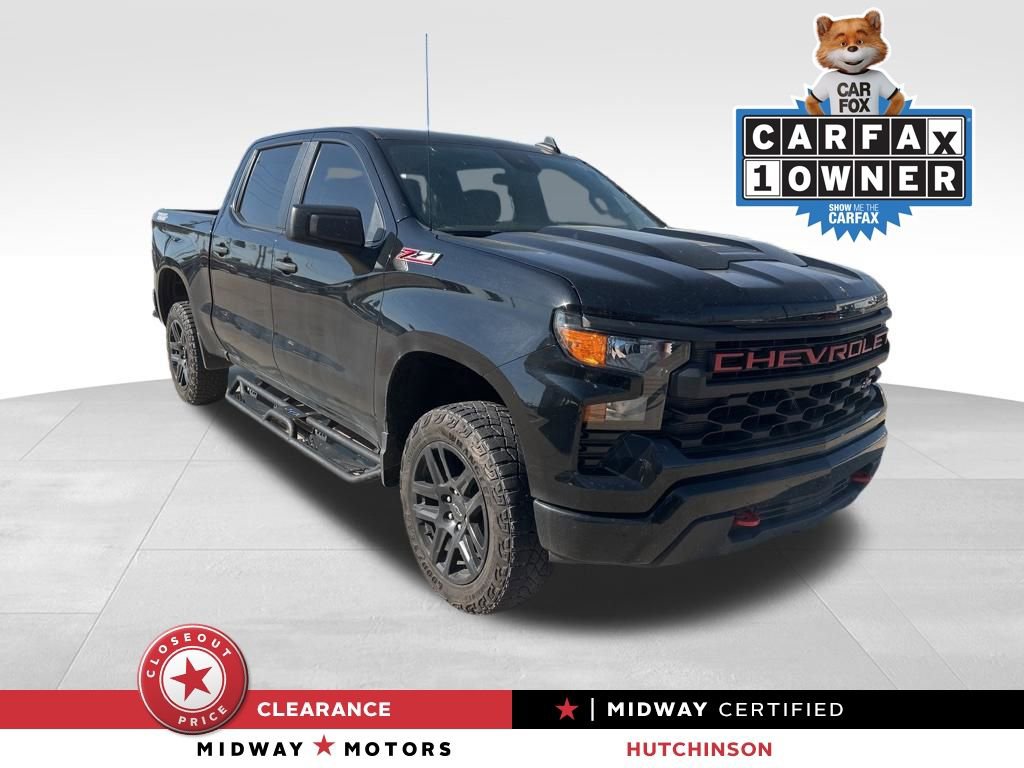 Used 2023 Chevrolet Silverado 1500 Custom Trail Boss AWD/4WD video 1