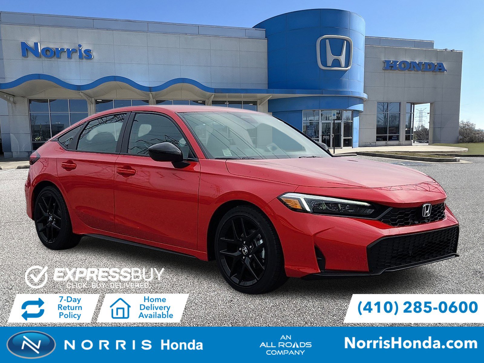 New 2026 Honda Civic Sport image 1