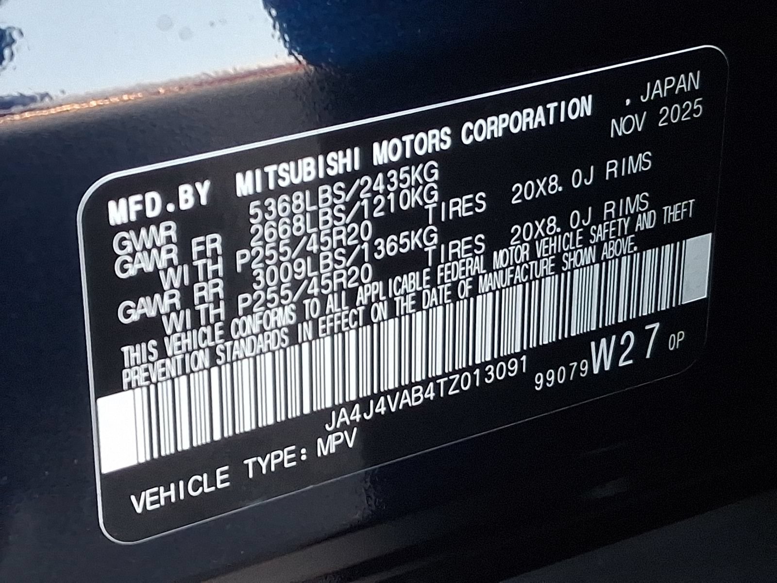 New 2026 Mitsubishi Outlander SE AWD/4WD image 23