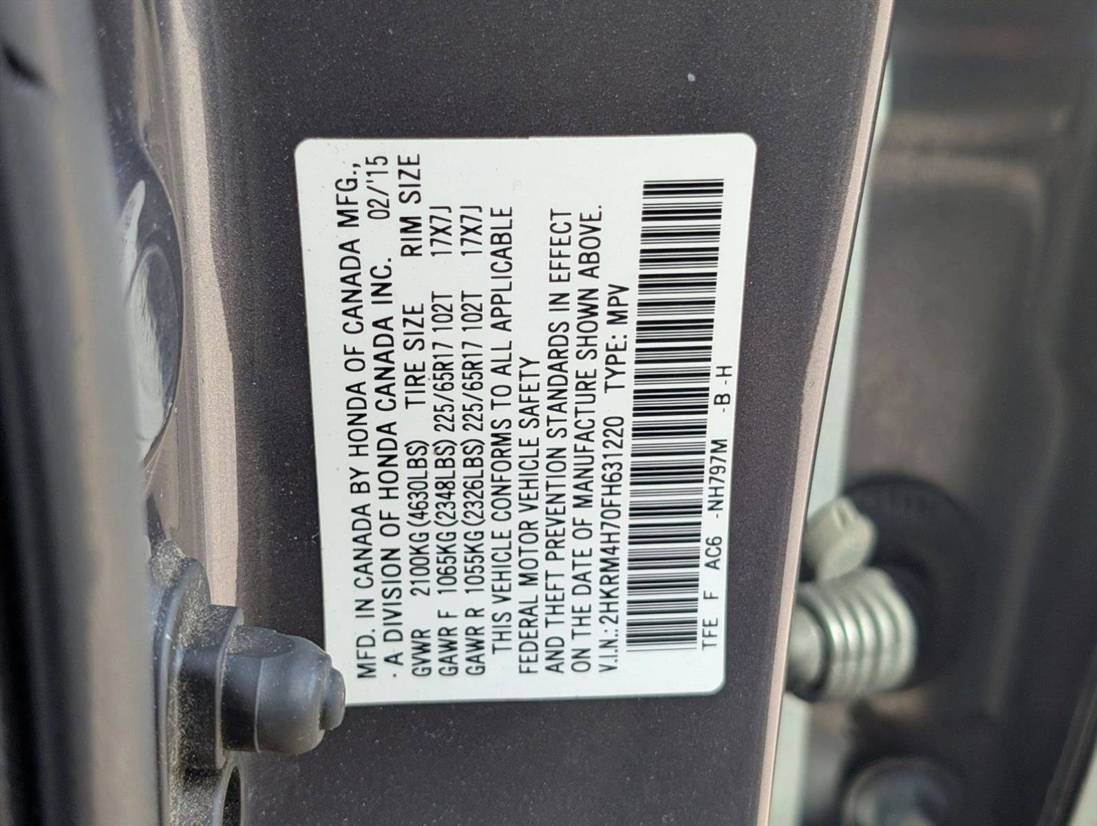 Used 2015 Honda CR-V EX-L image 25