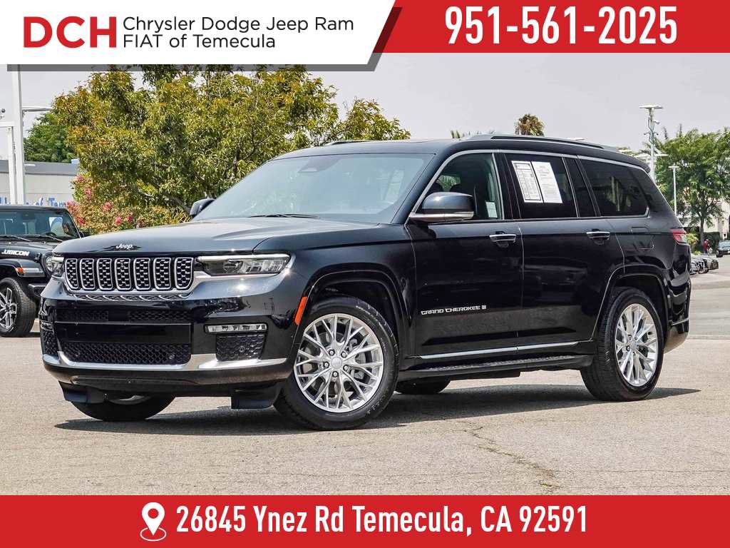 Certified 2021 Jeep Grand Cherokee L Summit w/ Luxury Tech Group V