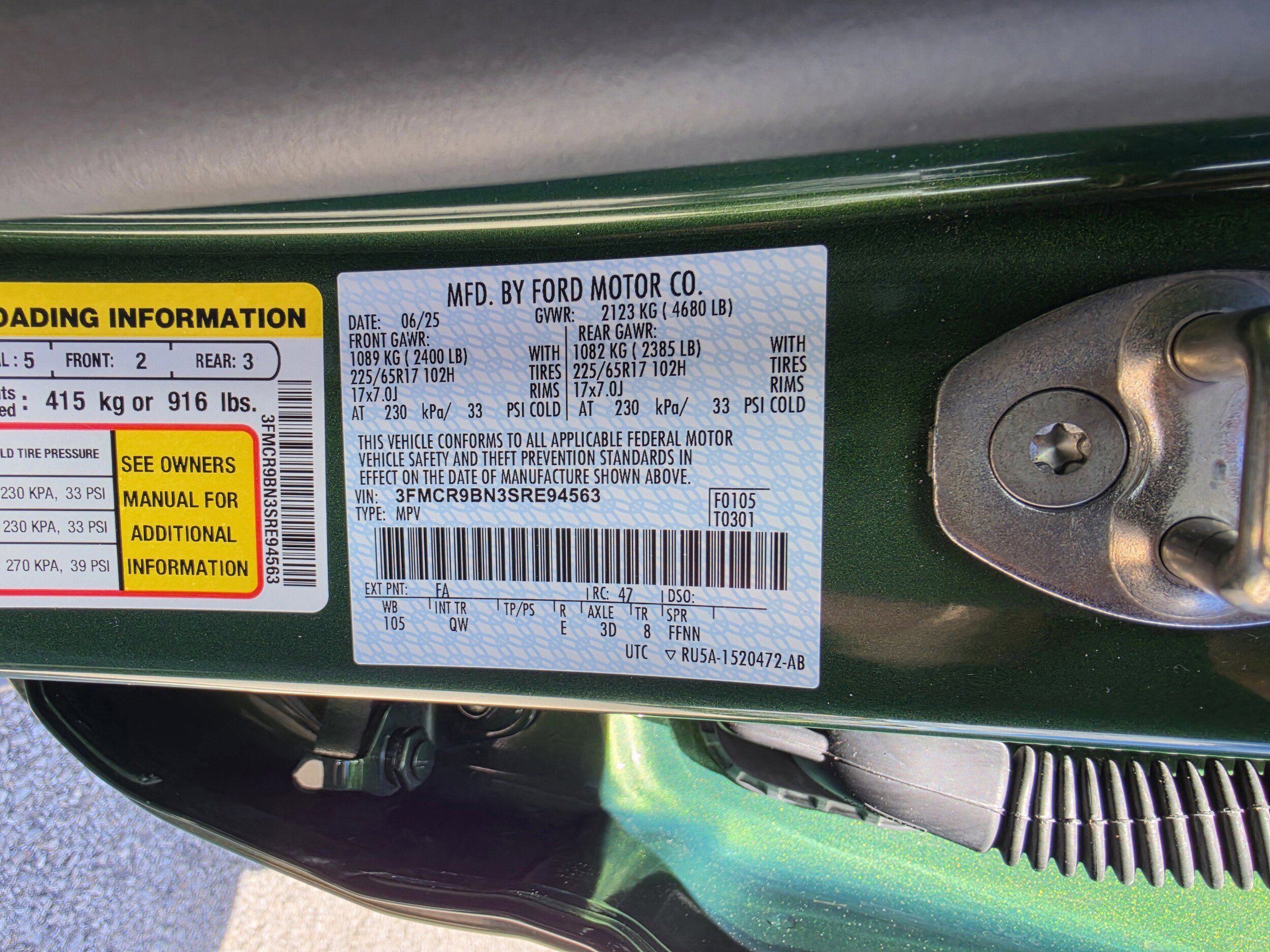 Used 2025 Ford Bronco Sport Big Bend AWD/4WD image 31