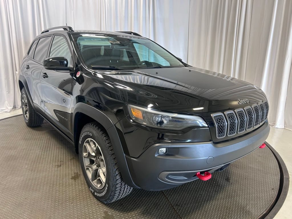 Used 2022 Jeep Cherokee Trailhawk w/ Premium Leather Package AWD/4WD image 23