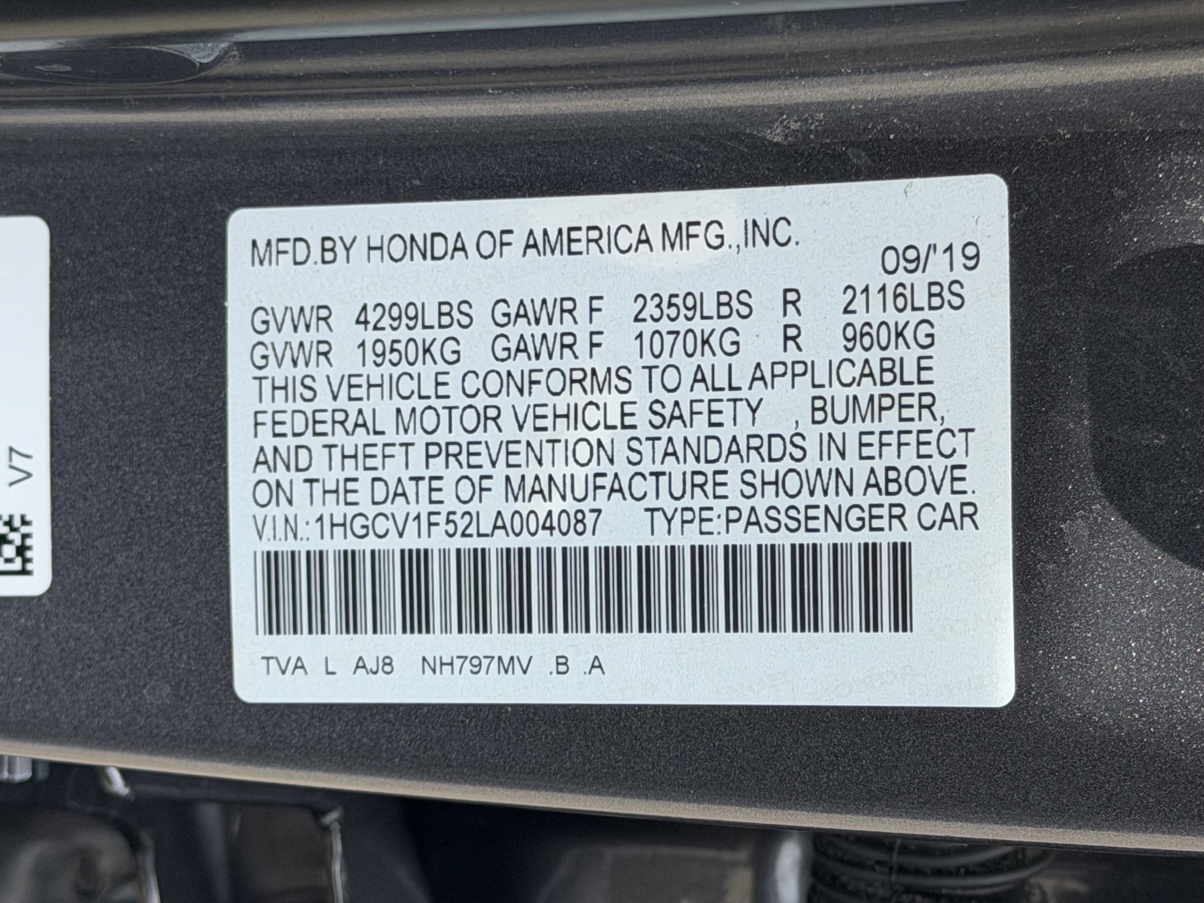 Used 2020 Honda Accord EX-L image 28