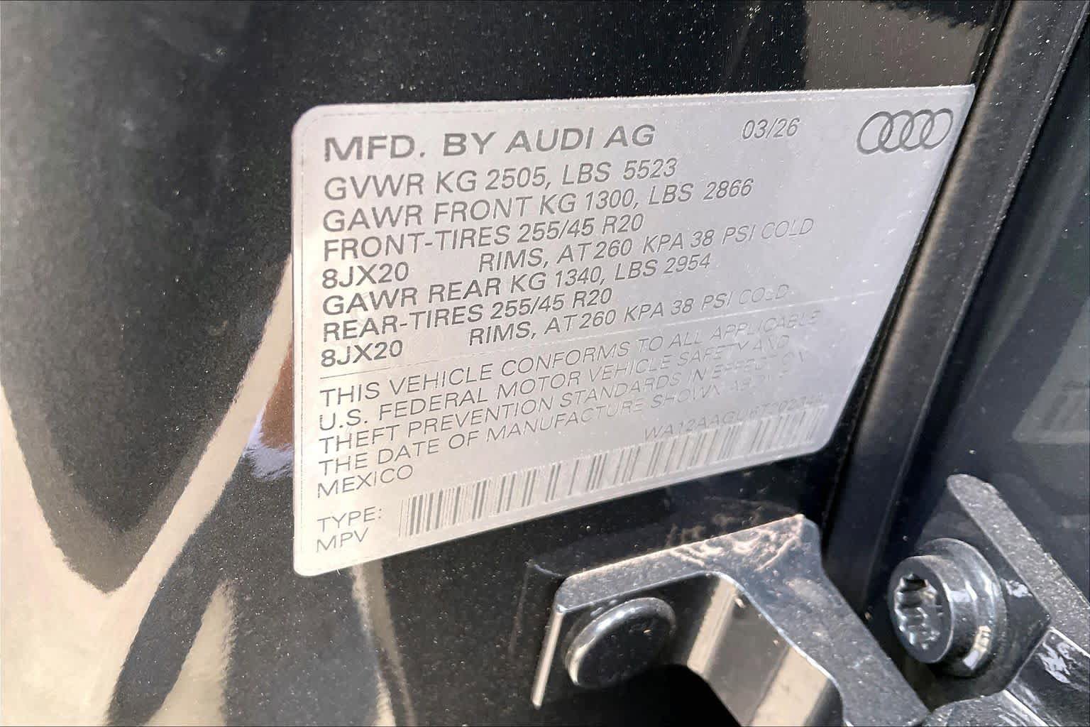 New 2026 Audi Q5 Premium AWD/4WD image 20