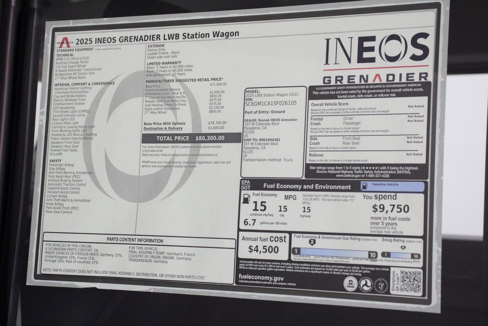 New 2025 INEOS Grenadier image 23