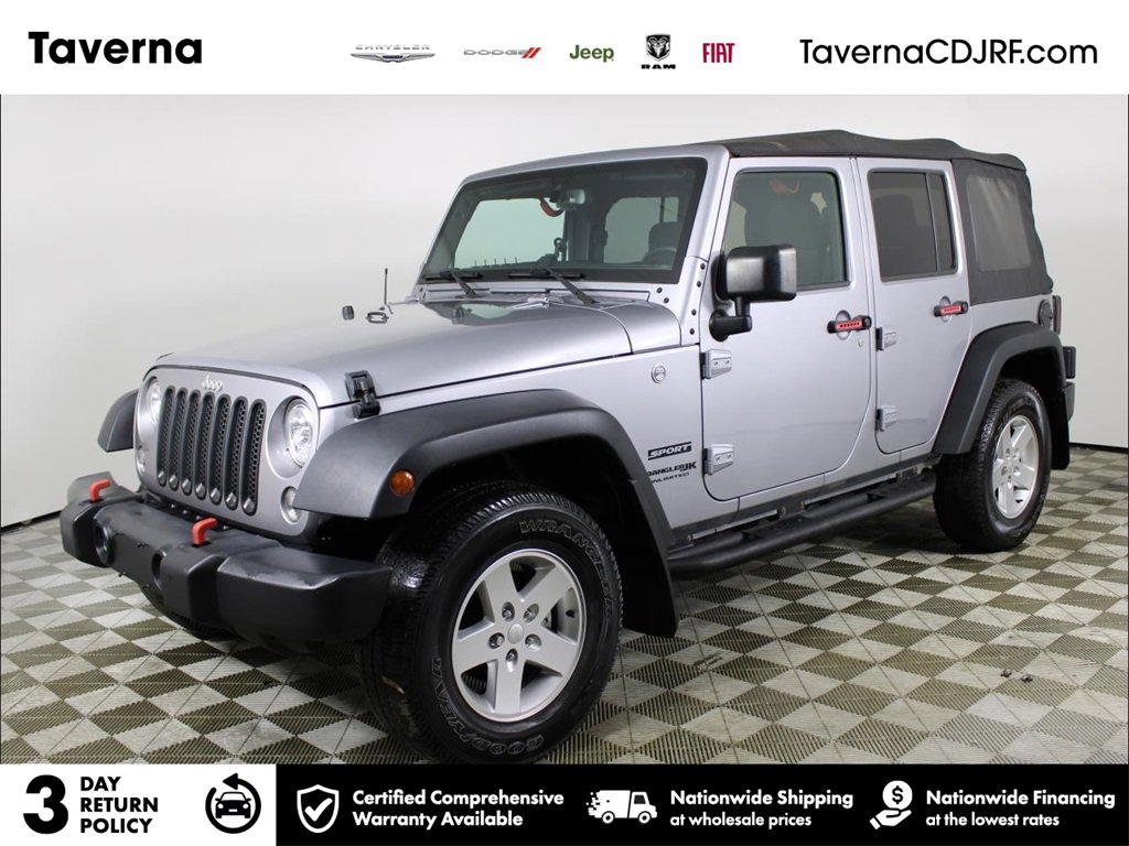Used 2018 Jeep Wrangler Unlimited Sport S