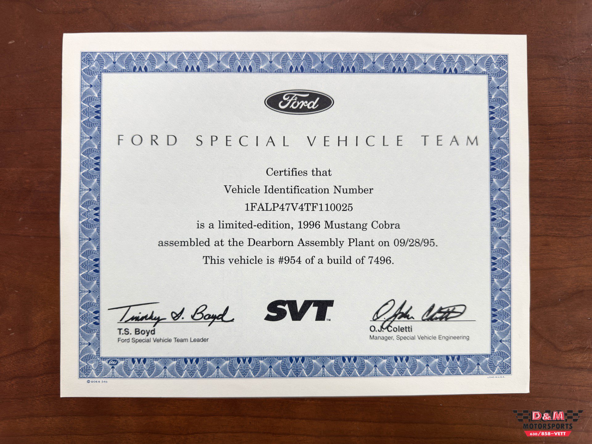 Used 1996 Ford Mustang Cobra RWD image 60