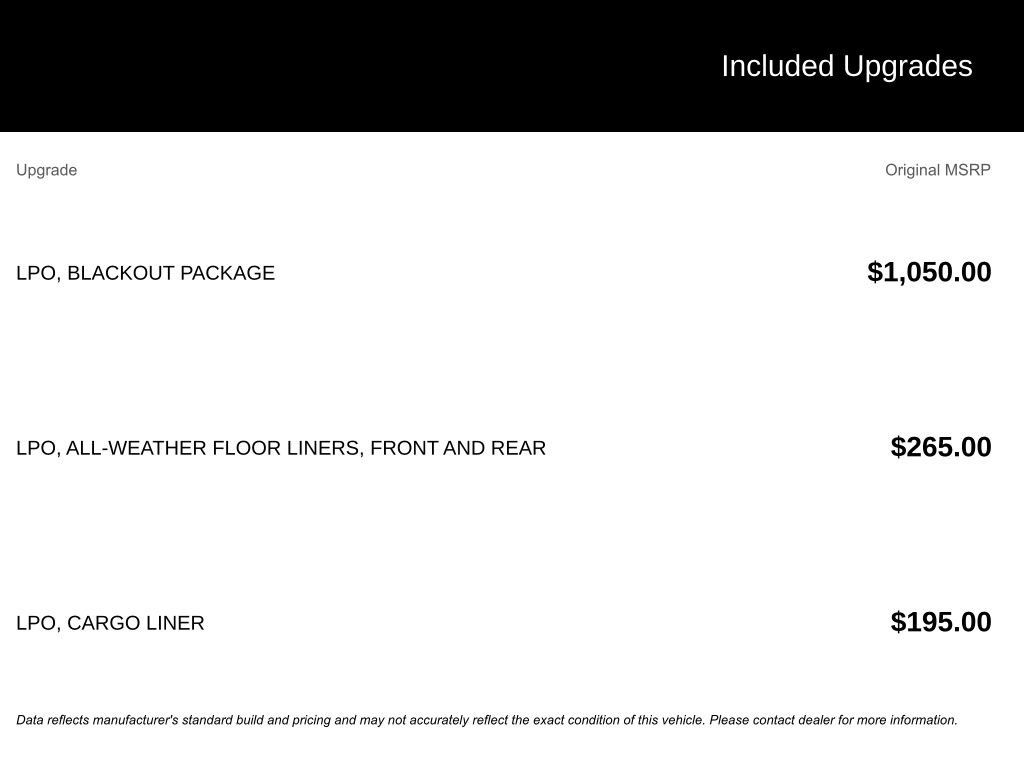 New 2026 Chevrolet TrailBlazer LT w/ LPO, Blackout Package image 3