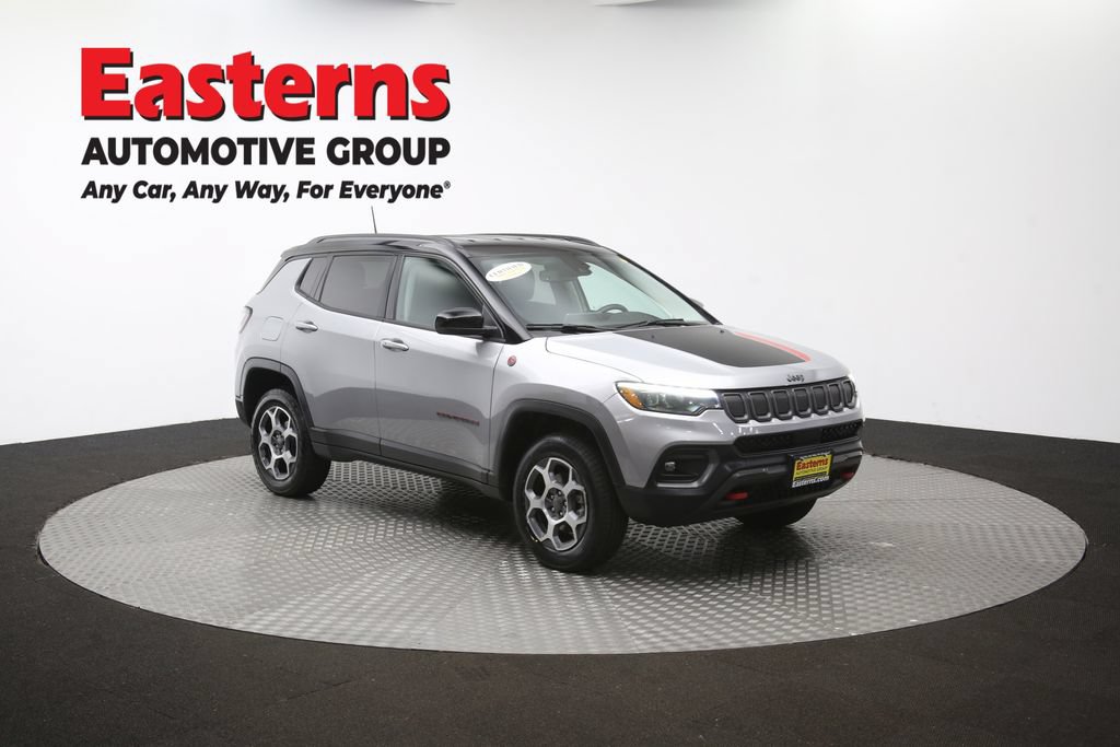 Used 2022 Jeep Compass Trailhawk w/ Trailhawk Elite Group AWD/4WD image 49