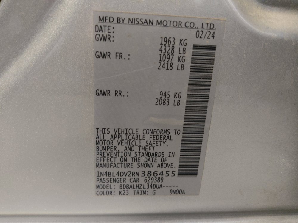 Used 2024 Nissan Altima 2.5 SV image 33