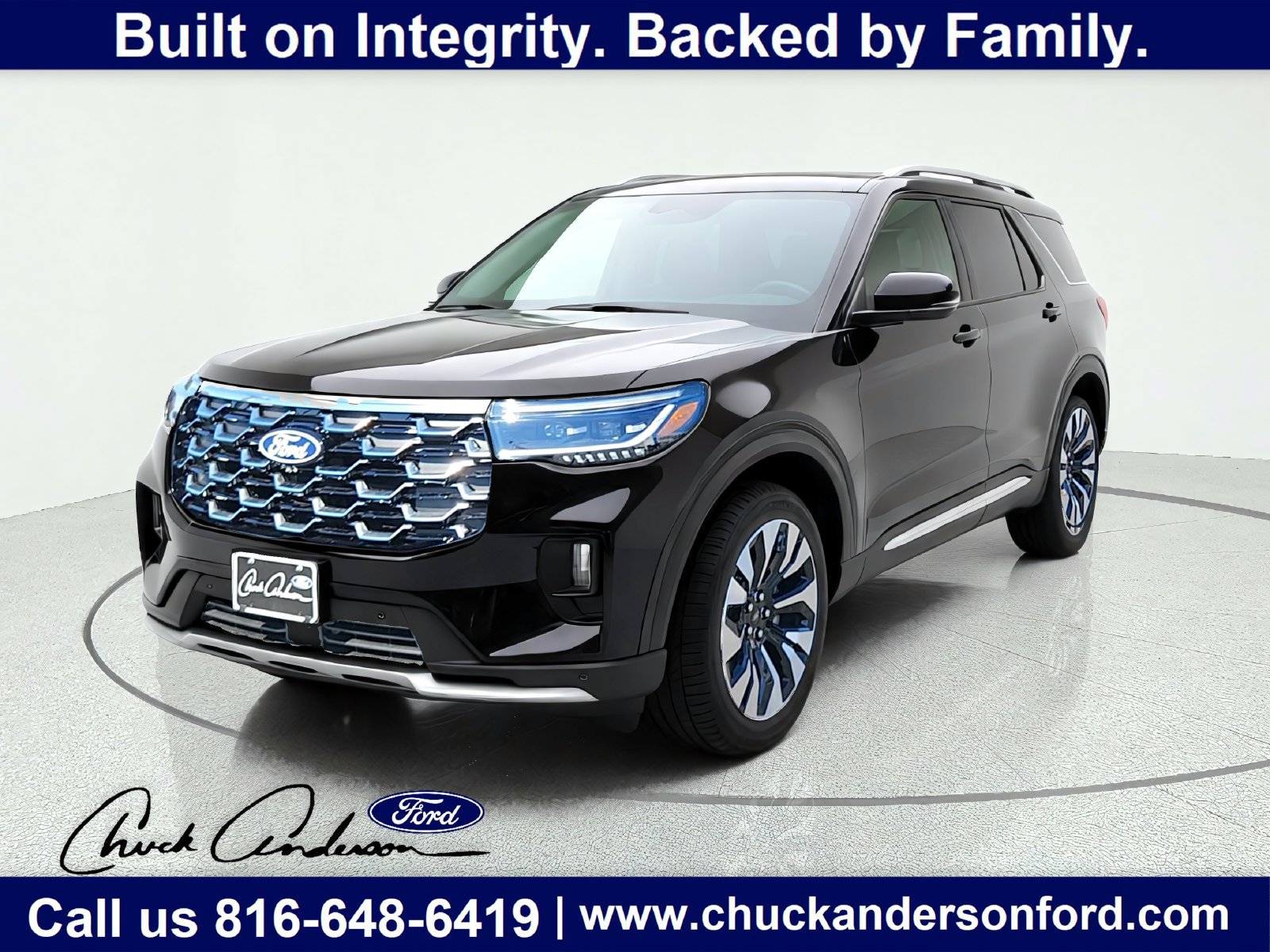 New 2027 Ford Explorer Platinum w/ LUX Leather Package AWD/4WD image 1