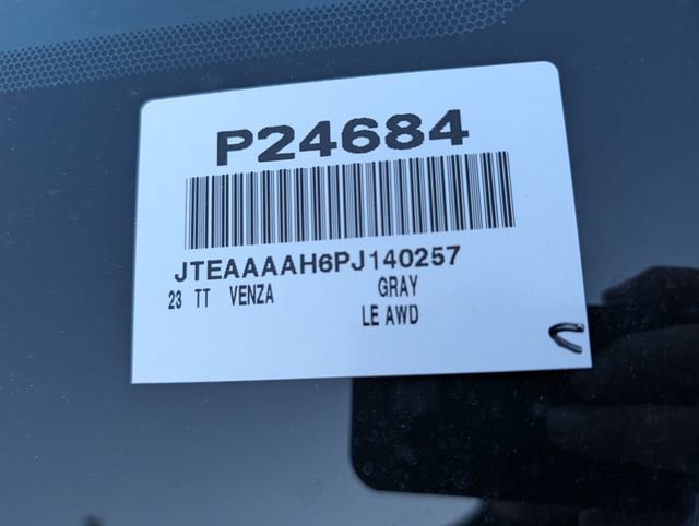 Certified 2023 Toyota Venza LE AWD/4WD image 36