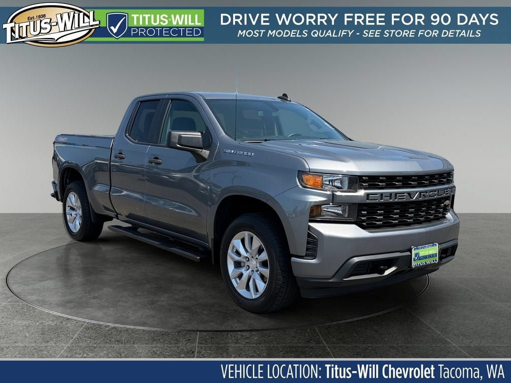 Used 2020 Chevrolet Silverado 1500 Custom w/ Custom Value Package