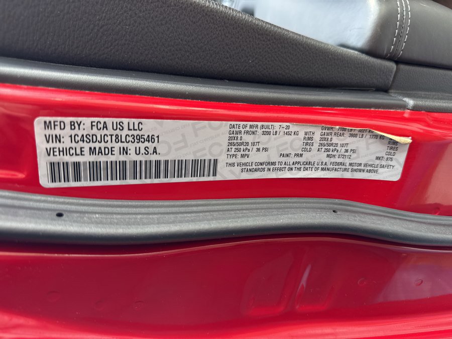 Used 2020 Dodge Durango R/T w/ Technology Group image 52