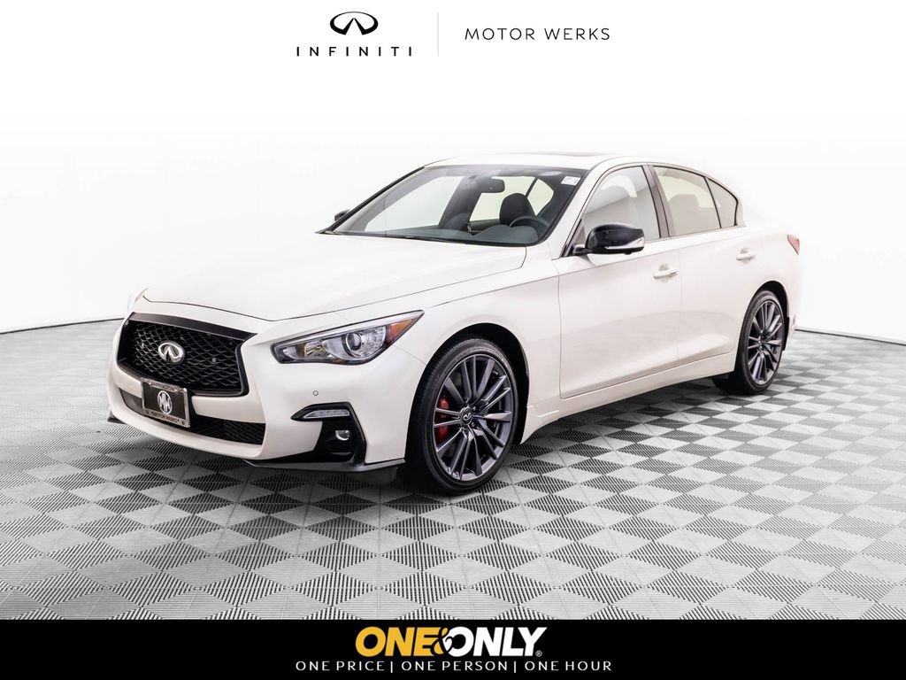 Used 2024 INFINITI Q50 Red Sport 400