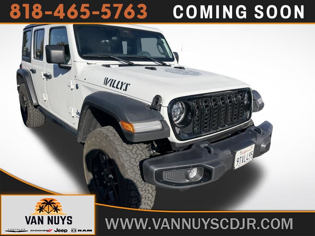 Used 2025 Jeep Wrangler Willys 4xe