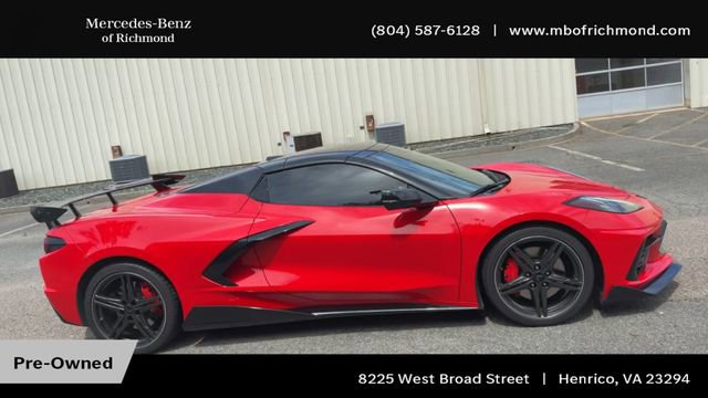 Used 2024 Chevrolet Corvette Stingray Premium Conv w/ Z51 Performance Package RWD image 3