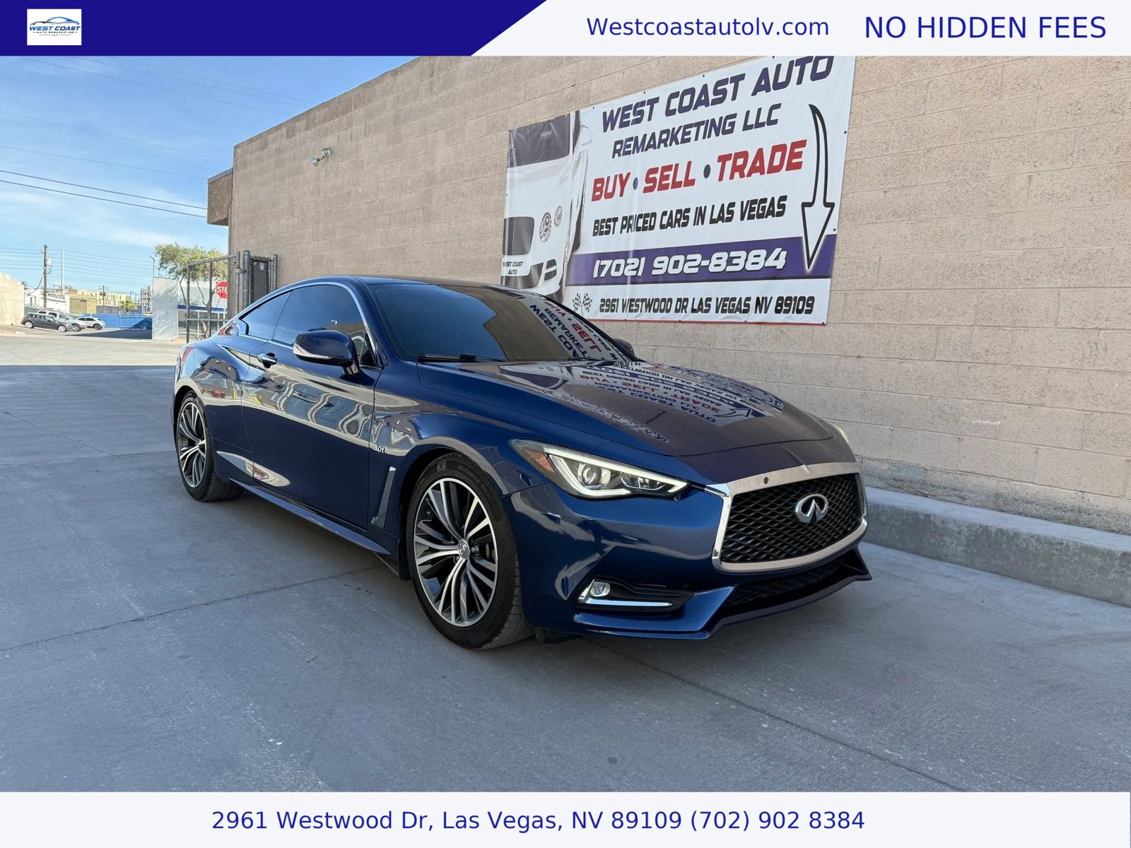 Used 2018 INFINITI Q60 3.0t Luxe w/ Sensory Package 3.0T Luxe