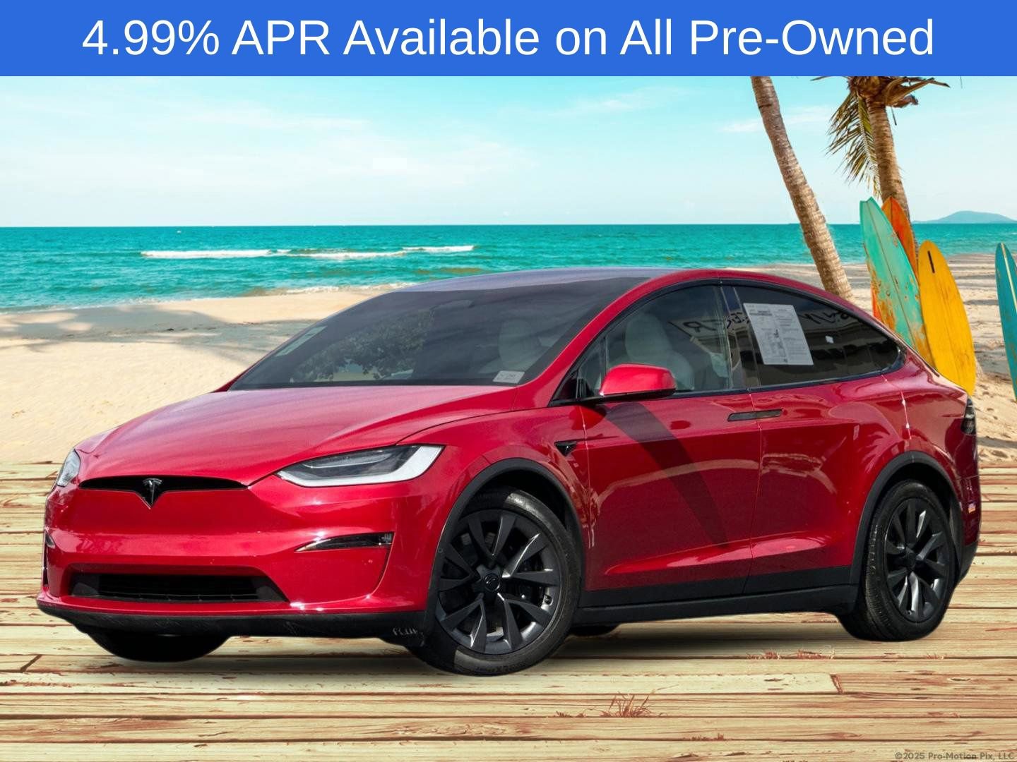 Used 2023 Tesla Model X AWD/4WD image 2