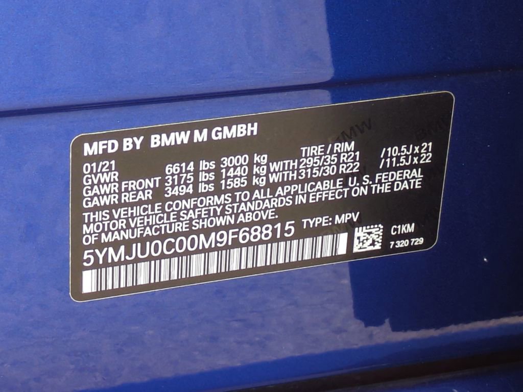 Used 2021 BMW X5 M w/ Executive Package image 27