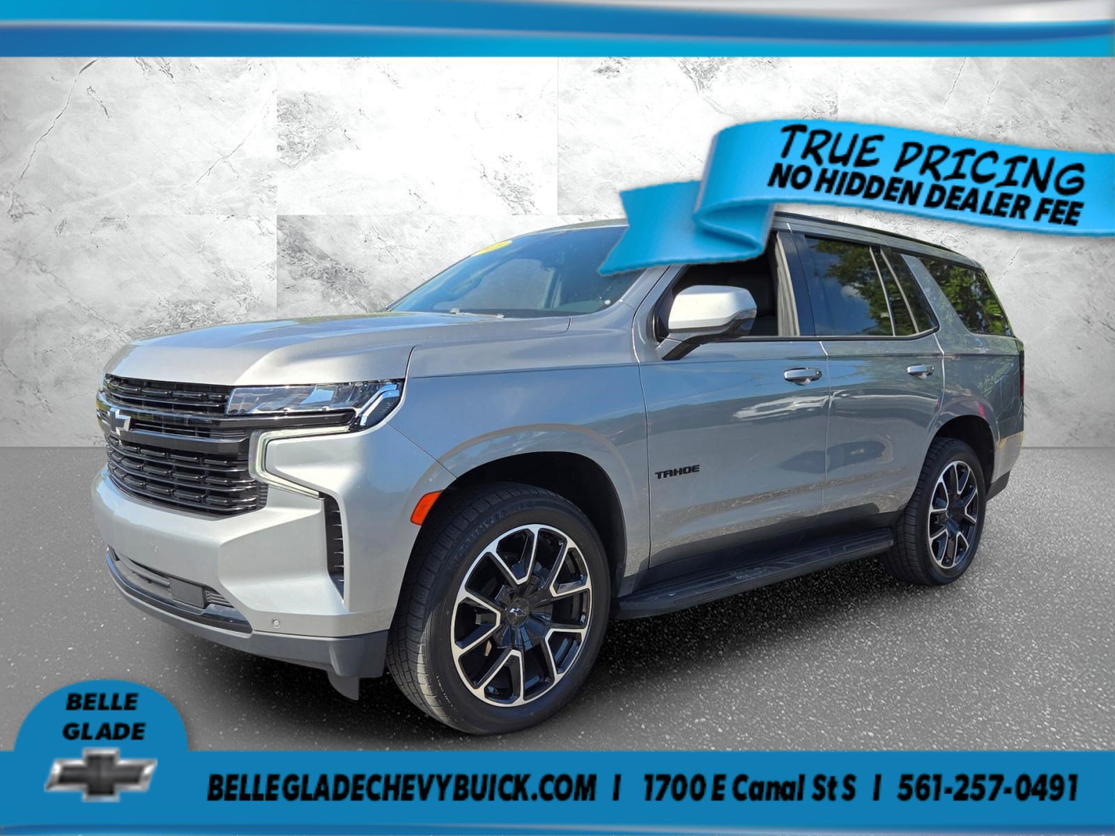 Certified 2023 Chevrolet Tahoe RST w/ Luxury Package AWD/4WD image 1