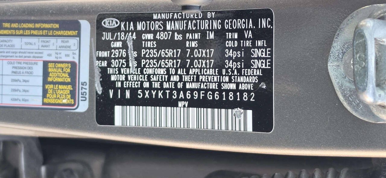 Used 2015 Kia Sorento LX FWD image 10