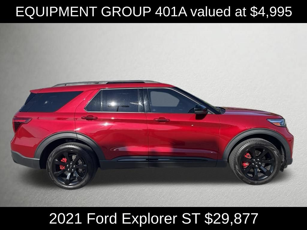 Used 2021 Ford Explorer ST w/ Equipment Group 401A AWD/4WD image 2