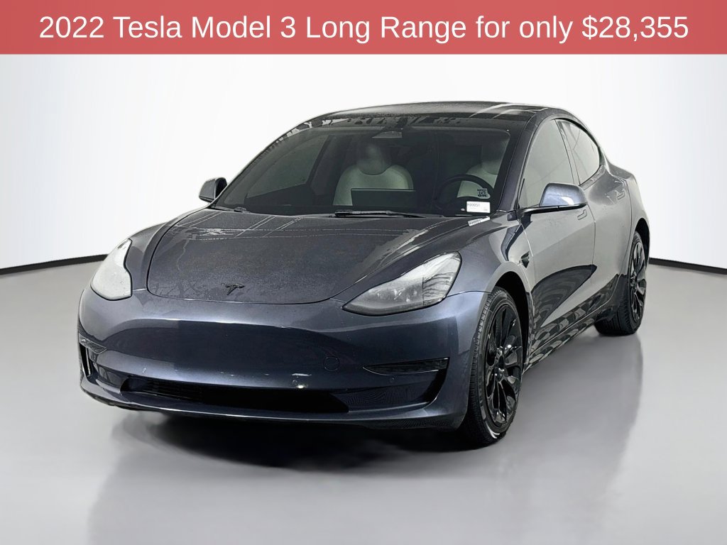 Used 2022 Tesla Model 3 Long Range AWD/4WD image 3