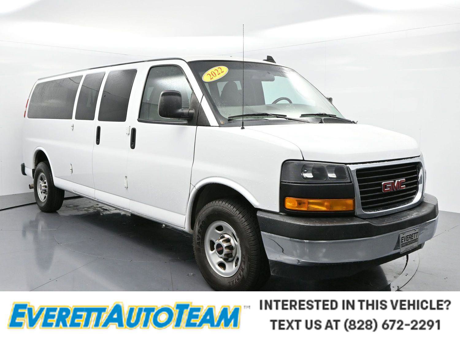 Used 2022 GMC Savana 3500 LS w/ Chrome Appearance Package
