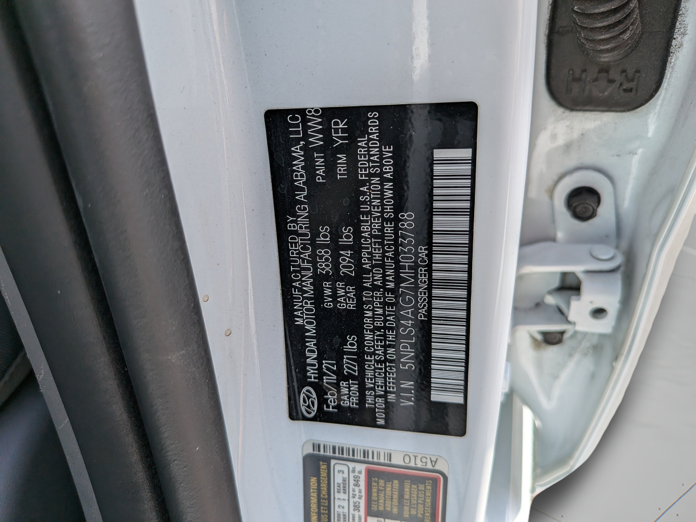 Used 2021 Hyundai Elantra SEL w/ Convenience Package FWD image 32