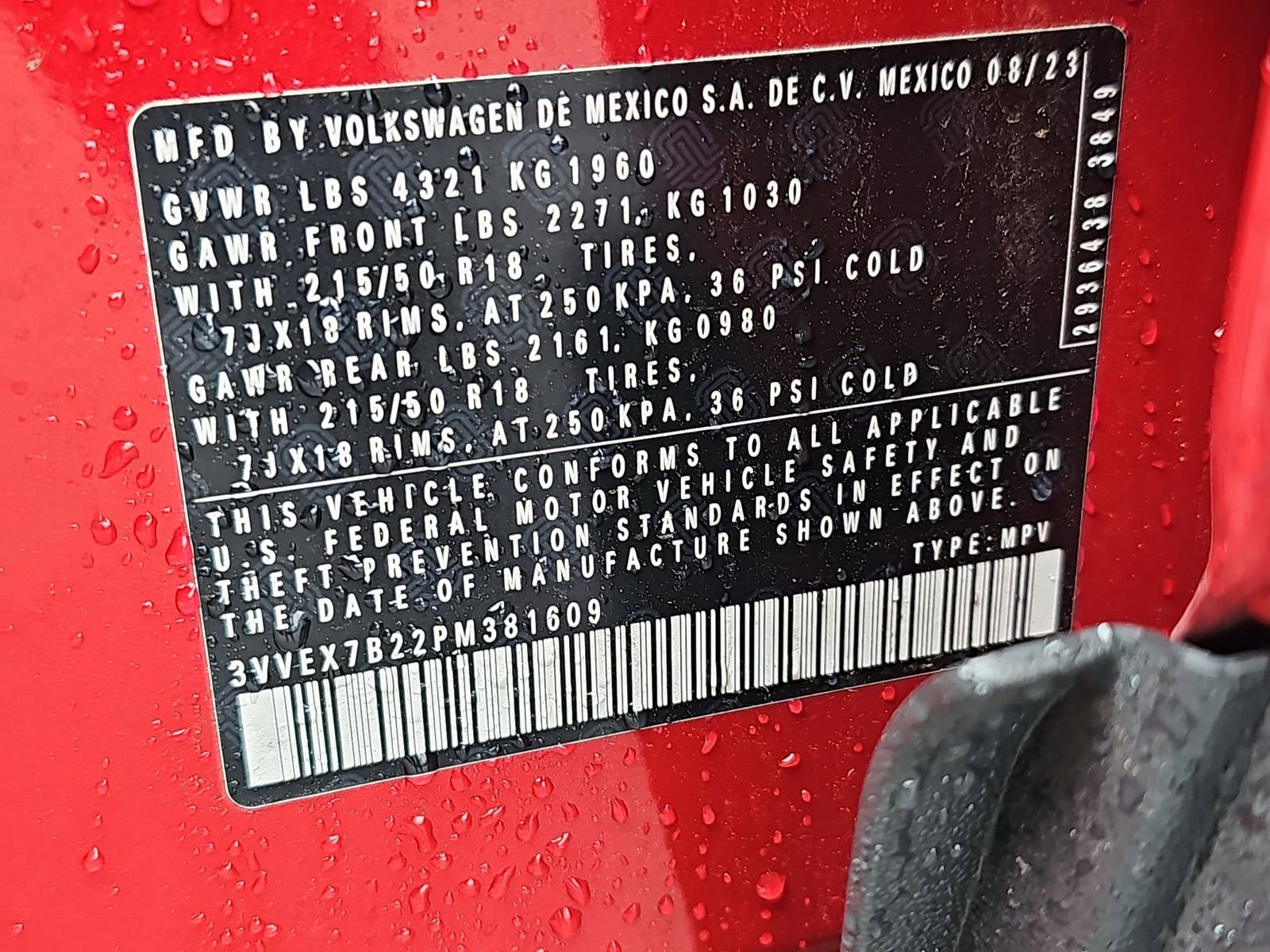 Used 2023 Volkswagen Taos SE image 16