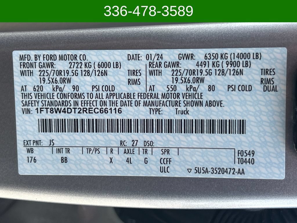 Used 2024 Ford F450 Platinum w/ FX4 Off-Road Package AWD/4WD image 16