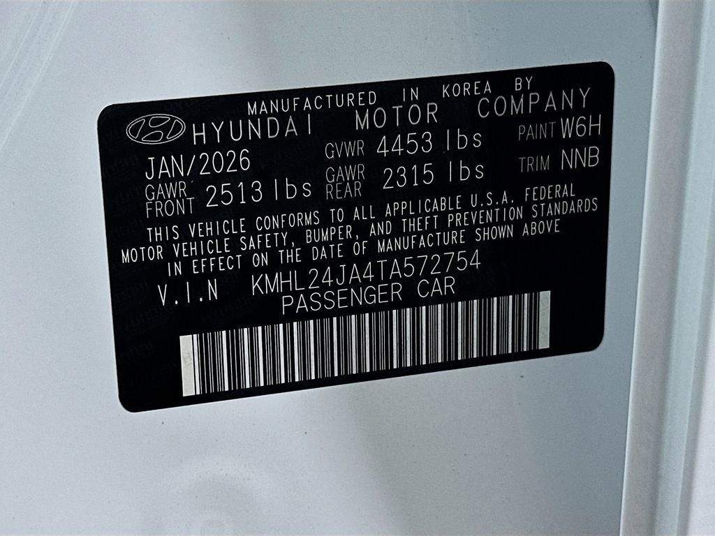 New 2026 Hyundai Sonata SE image 22