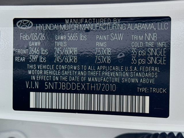 New 2026 Hyundai Santa Cruz SEL image 16