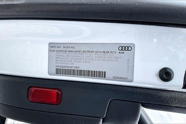 Used 2020 Audi A4 2.0T Premium w/ Convenience Package AWD/4WD image 6
