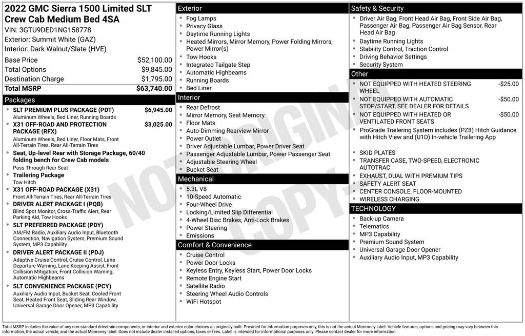 Used 2022 GMC Sierra 1500 SLT w/ SLT Premium Plus Package image 6