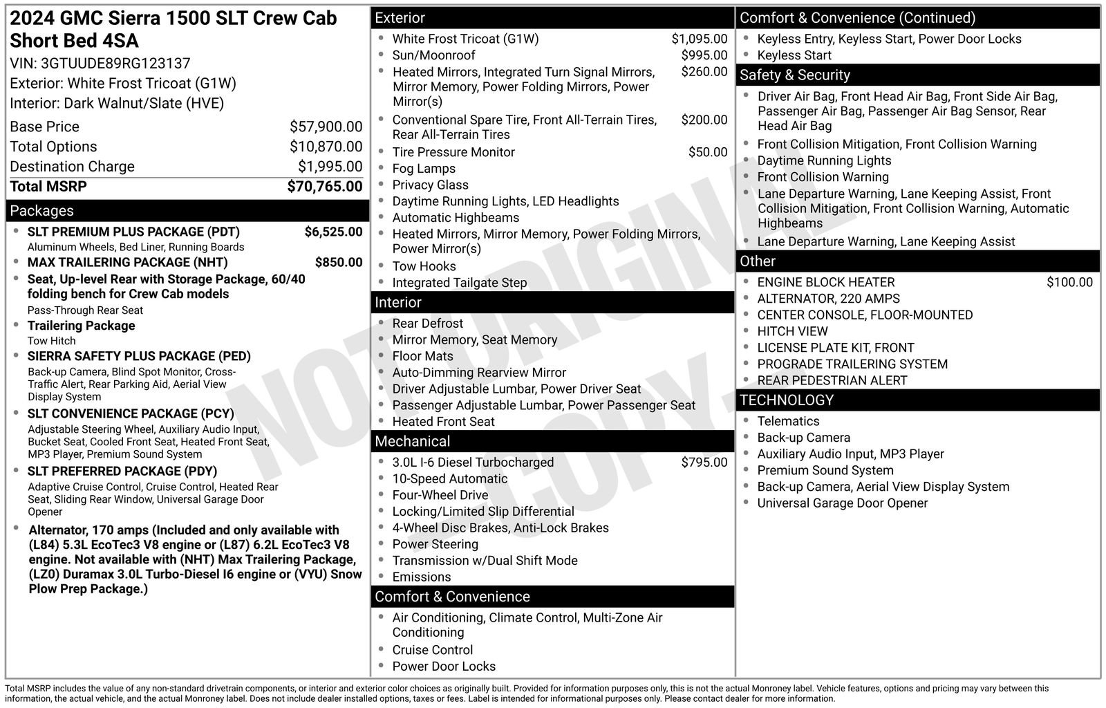 Used 2024 GMC Sierra 1500 SLT w/ SLT Premium Plus Package image 14