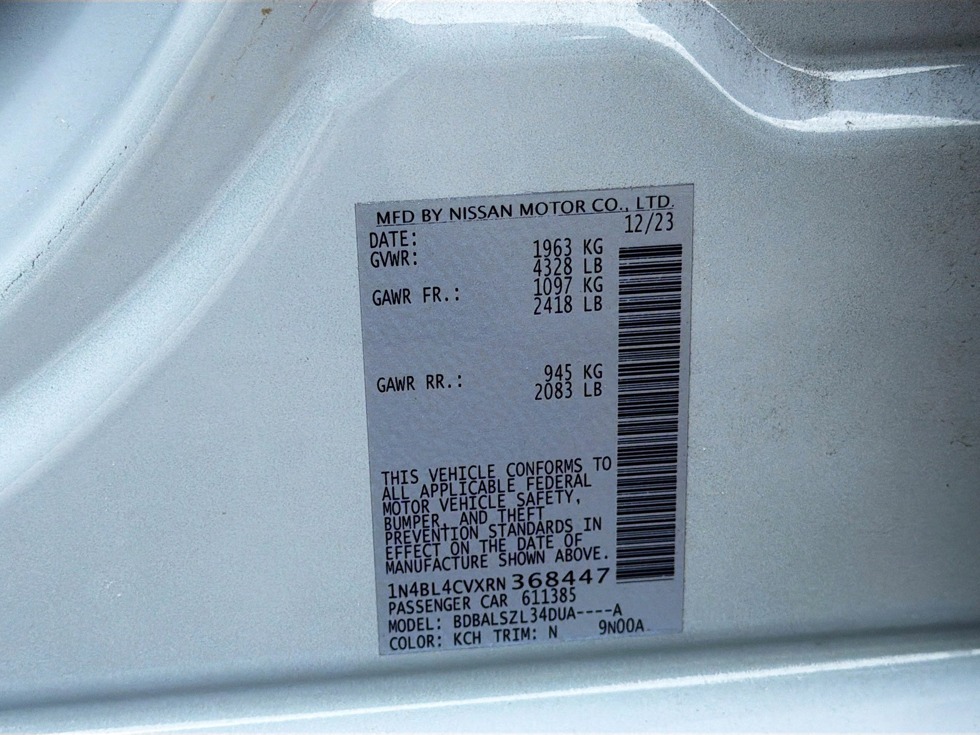 Used 2024 Nissan Altima 2.5 SR image 37