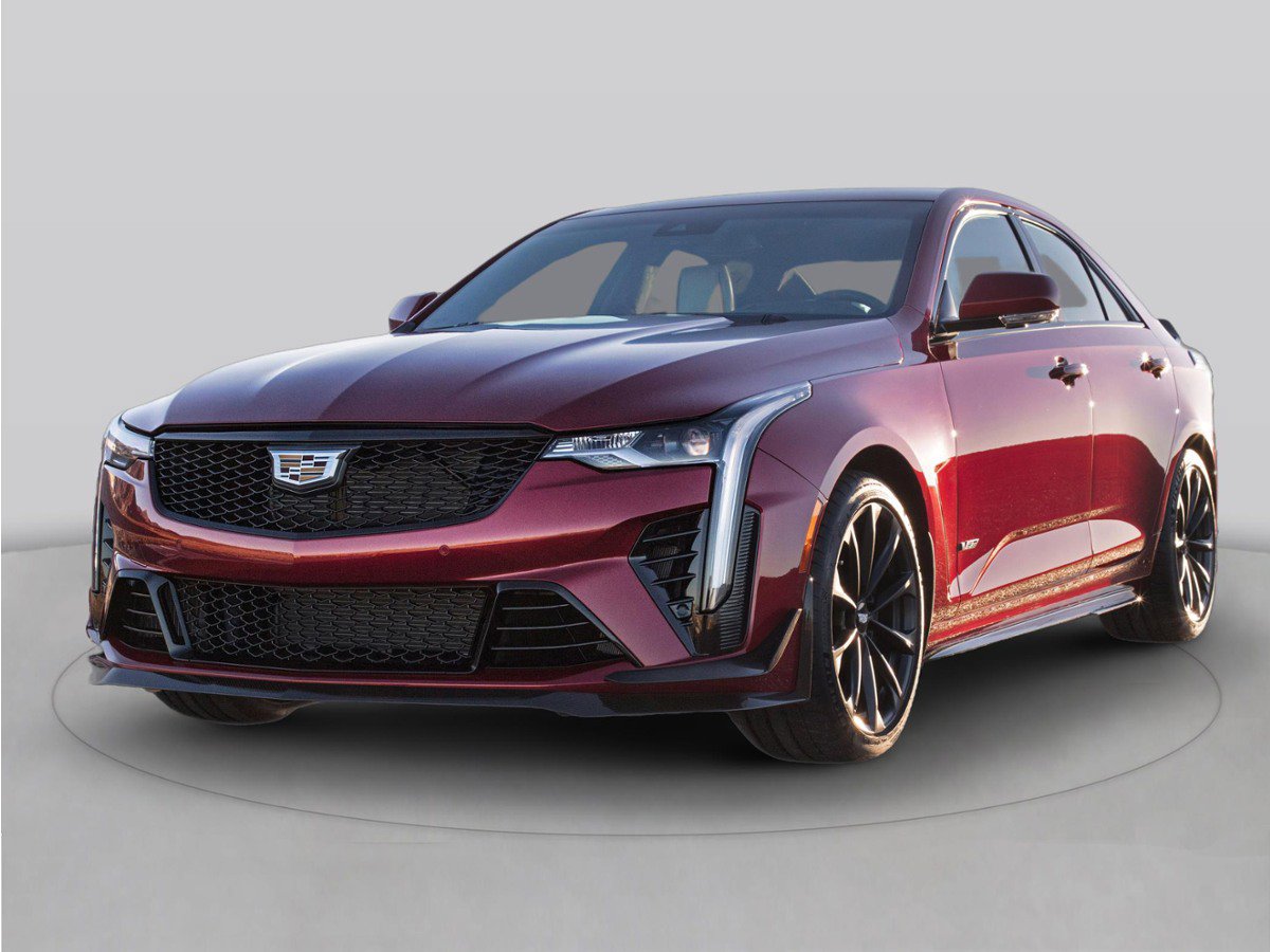 Used 2022 Cadillac CT4 V w/ Navigation Package AWD/4WD video 1
