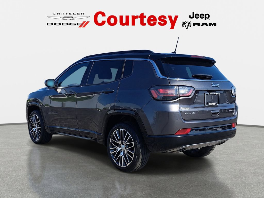 Certified 2023 Jeep Compass Limited w/ Elite Group AWD/4WD image 7