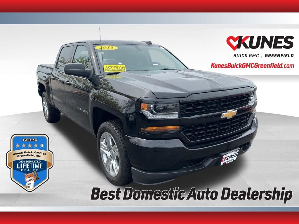 Used 2018 Chevrolet Silverado 1500 Custom w/ Custom Value Package