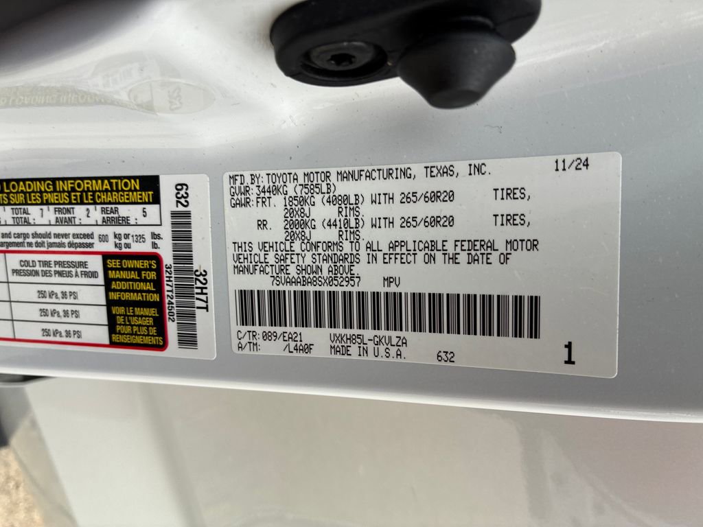 New 2025 Toyota Sequoia Limited image 51