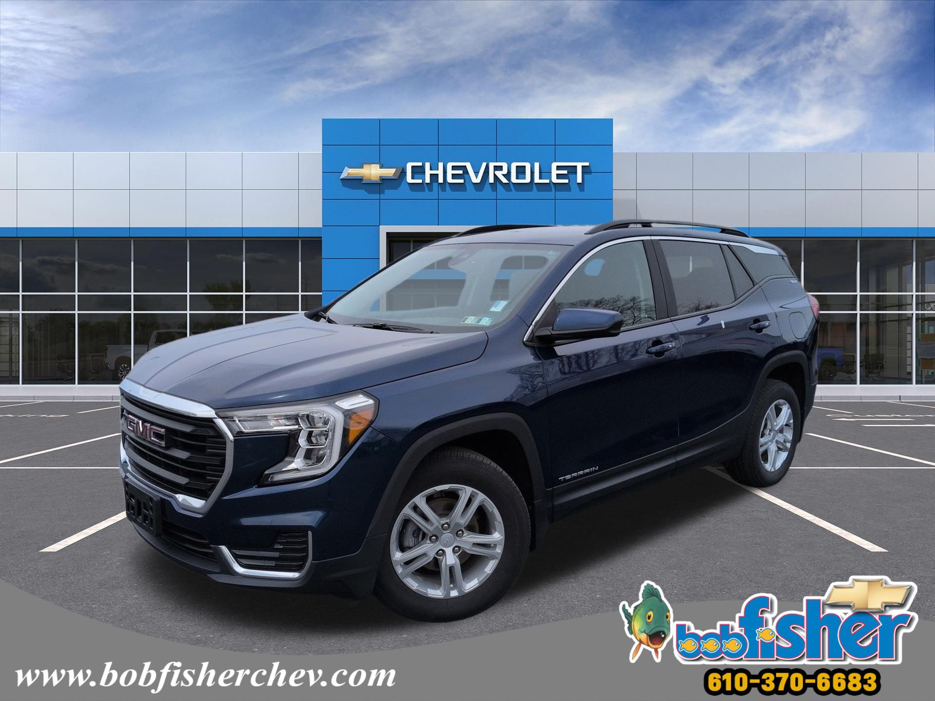 Certified 2022 GMC Terrain SLE w/ Driver Convenience Package AWD/4WD image 1